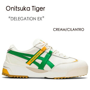 Onitsuka Tiger IjcJ^CK[ Xj[J[ DELEGATION EX fQCV CREAM CILANTRO N[ RA_[ 1183A559.100 Y fB[X jp jp p