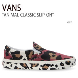 VANS バンズ スニーカー ANIMAL CLASSIC SLIP-ON MULTI アニマルクラシックスリッポン マルチ ヴァンズ シューズ メンズ レディース 男女兼用 男性用 女性用 VN000XG8AZO1【中古】未使用品