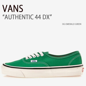 VANS Xj[J[ AUTHENTIC 44 DX OG EMERALD GREEN I[ZeBbN44fbNX GhO[ @Y V[Y Y fB[X jp jp p VN0A38ENVKZ