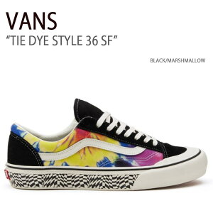 VANS oY Xj[J[ TIE DYE STYLE 36 SF BLACK MARSHMALLOW ^C_CX^C36SF ubN }V} @Y V[Y Y fB[X jp jp p VN0A3ZCJ26T1