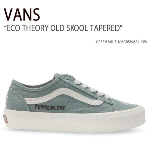 VANS oY Xj[J[ ECO THEORY OLD SKOOL TAPERED GREEN MILIEU MARSHMALLOW GRZI[I[hXN[e[p[h O[~[[ }V} @Y V[Y Y fB[X VN0A54F4AST1