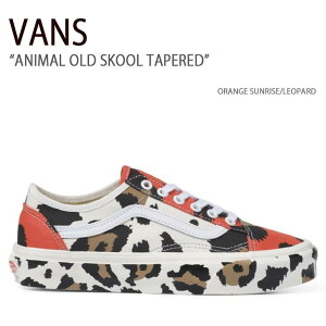VANS oY Xj[J[ ANIMAL OLD SKOOL TAPERED ORANGE SUNRISE LEOPARD Aj}I[hXN[e[p[h IWTCY Ip[h @Y V[Y Y fB[X jp VN0A54F4B6B1