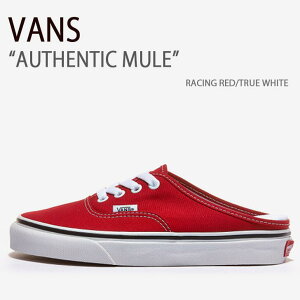 VANS oY Xj[J[ AUTHENTIC MULE RACING RED TRUE WHITE I[ZeBbN~[ CVObh gD[zCg @Y V[Y Y fB[X jp jp p VN0A54F7JV6