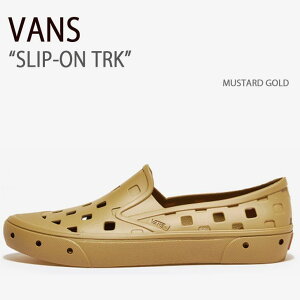 VANS �o���Y �X�j�[�J�[ SLIP-ON TRK MUSTARD GOLD �X���b�|���g���b�N �}�X�^�[�h�S�[���h ���@���Y �V���[�Y �����Y ���f�B�[�X �j�����p �j���p �����p VN0A5HF8BAE