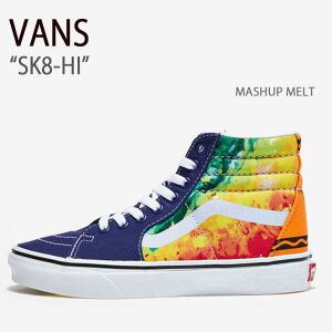 VANS �o���Y �X�j�[�J�[ SK8-HI MASHUP MELT �X�P�[�g�n�C �}�b�V���A�b�v�����g ���@���Y �V���[�Y �����Y ���f�B�[�X �j�����p �j���p �����p VN0A5JMJARS