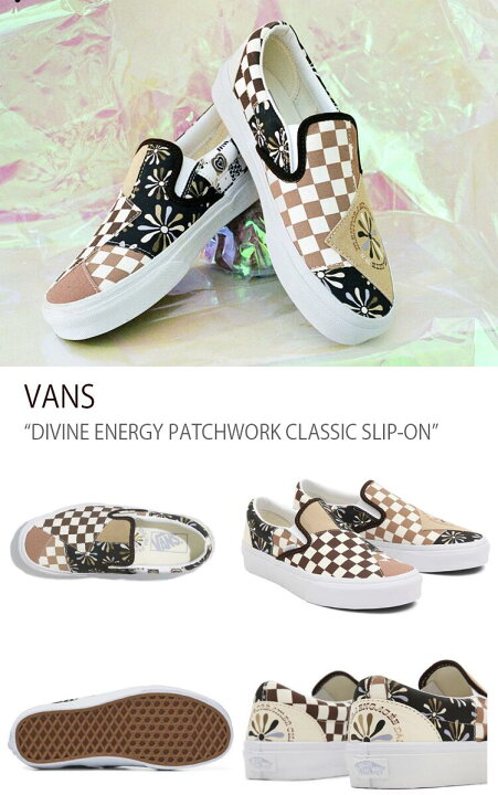 楽天市場】VANS バンズ スニーカー DIVINE ENERGY PATCHWORK CLASSIC 