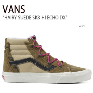 VANS oY Xj[J[ HAIRY SUEDE SK8-HI ECHO DX MULTI wA[XG[hXP[gnCGRfbNX }` @Y V[Y Y fB[X jp jp p VN0A7Q5OB751