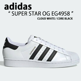 adidas アディダス スニーカー SUPERSTAR OG スーパースター オリジナル EG4958 CLOUD WHITE CORE BLACK ホワイト ブラック レザー 本革 シューズ クラシック メンズ レディース 男性用 女性用 男女共用【中古】未使用品