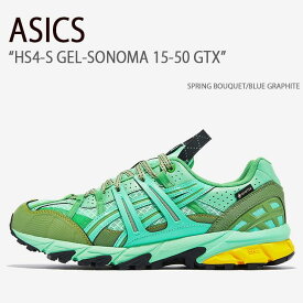 ASICS アシックス スニーカー HS4-S GEL-SONOMA 15-50 GTX SPRING BOUQUET BLUE GRAPHITE HS4-Sゲルソノマ15-50 GTX スプリングブーケ ブルーグラファイト メンズ 男性用 1201A440-300【中古】未使用品