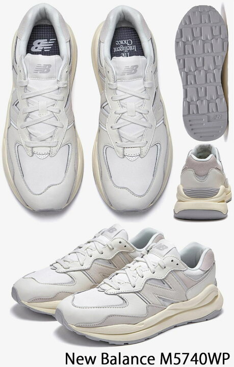 楽天市場】New Balance ニューバランス スニーカー M5740 WHITE BEIGE 