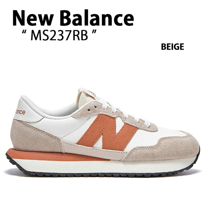 楽天市場】New Balance ニューバランス スニーカー 237 BEIGE ベージュ 