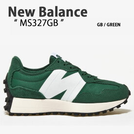 New Balance ニューバランス スニーカー 327 GREEN グリーン MS327GB グリーン シューズ メンズ レディース 男性用 女性用 男女共用【中古】未使用品