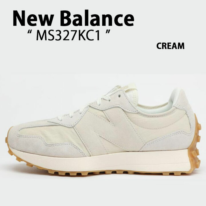 楽天市場】New Balance ニューバランス スニーカー MS327KC1 CREAM 