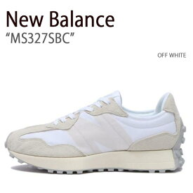 New Balance ニューバランス スニーカー 327 OFF WHITE オフホワイト MS327SBC メンズ レディース 男女兼用 男性用 女性用【中古】未使用品