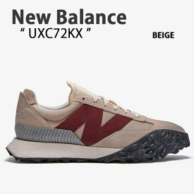 New Balance ニューバランス スニーカー XC72 BEIGE RED GRAY UXC72KX ベージュ レッド グレー シューズ メンズ レディース 男性用 女性用 男女共用【中古】未使用品