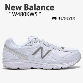 New Balance ニューバランス スニーカー W480KW5 WHITE SILVER ホワイト シルバー W480 シューズ メンズ レディース 男女兼用 男性用 女性用【中古】未使用品