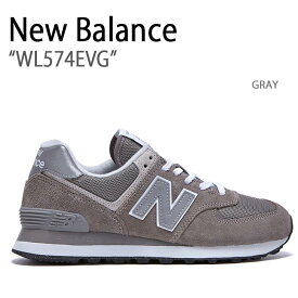 New Balance ニューバランス スニーカー 574 GRAY グレー WL574EVG メンズ レディース 男女兼用 男性用 女性用【中古】未使用品