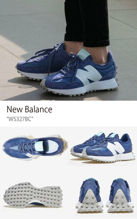 楽天市場】New Balance ニューバランス スニーカー 327 NAVY ネイビー 