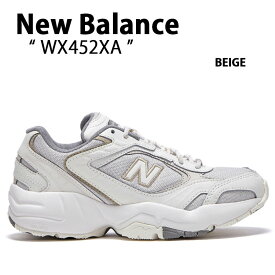 New Balance ニューバランス スニーカー 452 BEIGE ベージュ WX452XA NBPDCB115A シューズ メンズ レディース 男女兼用 男性用 女性用【中古】未使用品