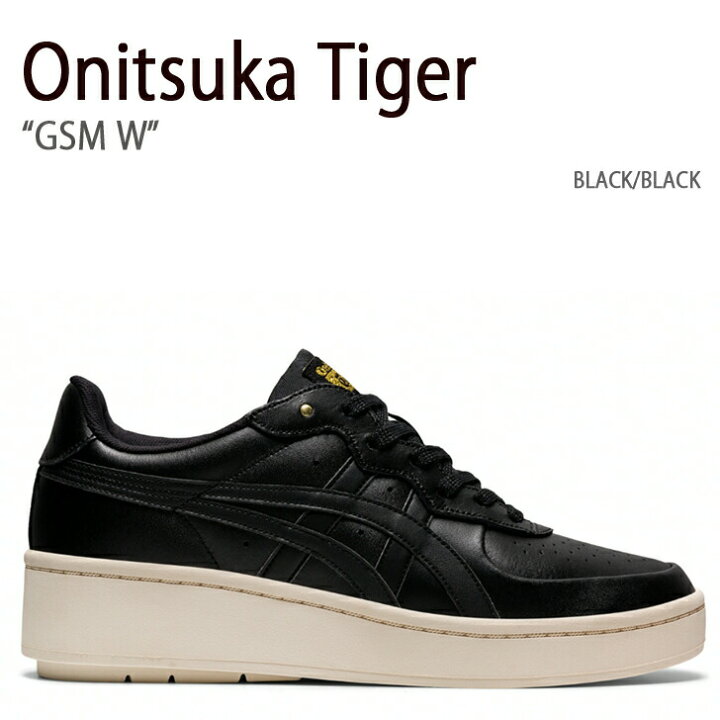 楽天市場】Onitsuka Tiger オニツカタイガー スニーカー GSM W BLACK 