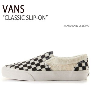 VANS oY Xj[J[ CLASSIC SLIP-ON BLACK BLANC DE BLANC NVbNXb| ubN uhu @Y V[Y Y fB[X jp p jp VN0A38F7Q0X