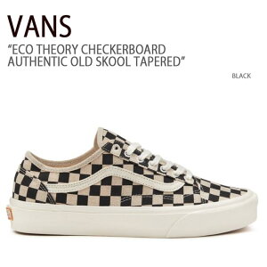 VANS oY Xj[J[ ECO THEORY CHECKERBOARD AUTHENTIC OLD SKOOL TAPERED BLACK GRZI[`FbJ[{[hI[ZeBbNI[hXN[e[p[h ubN @Y V[Y Y fB[