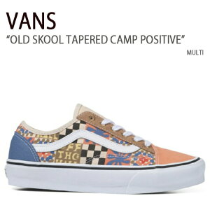VANS oY Xj[J[ OLD SKOOL TAPERED CAMP POSITIVE MULTI I[hXN[ e[p[h Lv |WeBu }` Y fB[X jp p jp V[Y VN0A54F4B2X