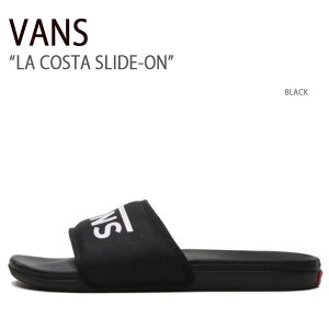 VANS �o���Y �T���_�� LA COSTA SLIDE-ON BLACK �R�X�^�X���C�h�I�� �u���b�N ���@���Y �V���[�Y �����Y ���f�B�[�X �j�����p �j���p �����p VN0A5HF5IX6