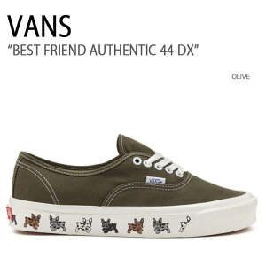 VANS oY Xj[J[ BEST FRIEND AUTHENTIC 44 DX OLIVE xXgthI[ZeBbN44 fbNX I[u @Y V[Y Y fB[X VN0A5KX4OLV