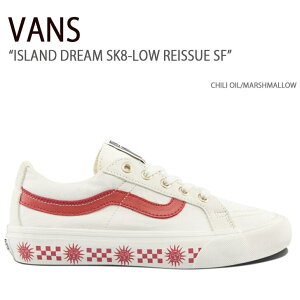 VANS �o���Y �X�j�[�J�[ ISLAND DREAM SK8-LOW REISSUE SF CHILI OIL MARSHMALLOW �X�P�[�g���E ���@���Y �V���[�Y �����Y ���f�B�[�X VN0A4UWIB80