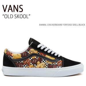 VANS oY Xj[J[ OLD SKOOL ANIMAL CHECKERBOARD TORTOISE SHELL BLACK I[hXN[ @Y V[Y Y fB[X VN0A7Q2JLNN