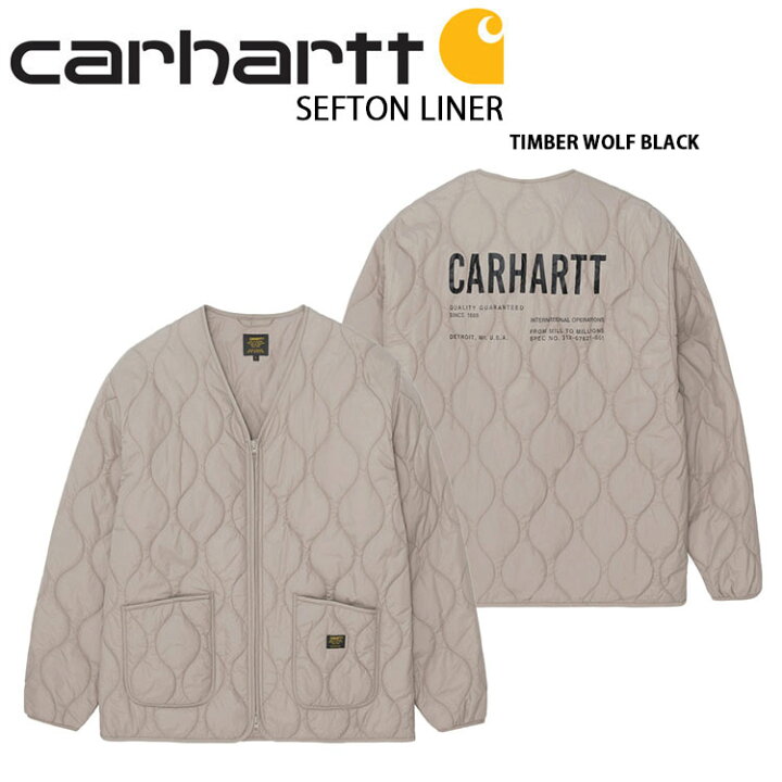 楽天市場】CARHARTT カーハート キルティング ジャケット SEFTON LINER