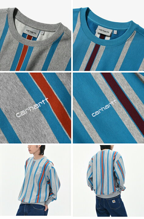 楽天市場】CARHARTT カーハート スウェット BLANKET STRIPES 