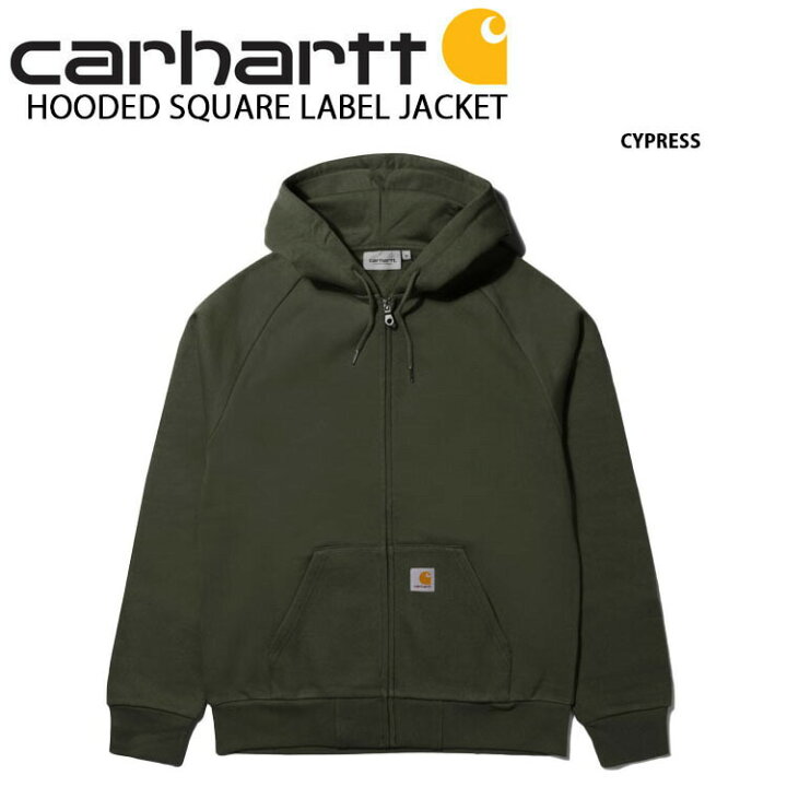 楽天市場】CARHARTT カーハート パーカー HOODED SQUARE LABEL JACKET 