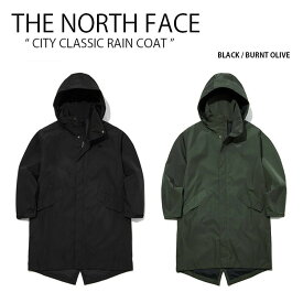 THE NORTH FACE ノースフェイス レインコート CITY CLASSIC RAIN COAT シティ クラシック コート エコ レインウェア ジャケット 雨具 通勤 通学 ブラック オリーブ メンズ レディース NC2HL50A/B 【中古】未使用品