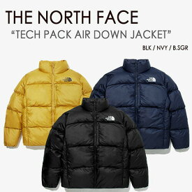 THE NORTH FACE ノースフェイス TECH PACK AIR DOWN JACKET テック パック エア ダウンジャケット ブラック ネイビー ブラウンシュガー WHITELABEL メンズ レディース NJ1DM50A/B/D【中古】未使用品