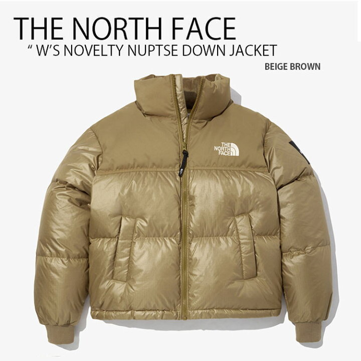 楽天市場 The North Face ノースフェイス ショートダウン W S Novelty Nuptse Down Jacket ノベルティ ヌプシ ダウンジャケット レディースダウン ダウン ジャケット ベージュ ゴールド ヌプシダウン Whitelabel Nj1dml 中古 未使用品 セレクトショップ A Clo