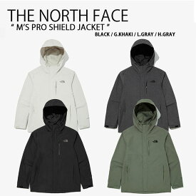 THE NORTH FACE ノースフェイス マウンテンジャケット M'S PRO SHIELD JACKET ジャケット アウトドア フード フーディー パーカー ブラック カーキ グレー ベースジャケット メンズ レディース NJ2HN00A /B/C/D【中古】未使用品