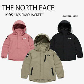 THE NORTH FACE ノースフェイス キッズ K'S RIMO JACKET リモ ジャケット フーディー パーカー フード マウンテンジャケット ブラック ベージュ ピンク キッズ 男の子 女の子 子供用 NJ3BM50S NJ3BM50T NJ3BM50U【中古】未使用品