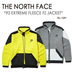 THE NORTH FACE ノースフェイス 92 EXTREME FLEECE FZ JACKET フリース エクストリーム イエロー グレー NJ4FL00A NJ4FL00B メンズ レディース 男女共用 男性用 女性用【中古】未使用品