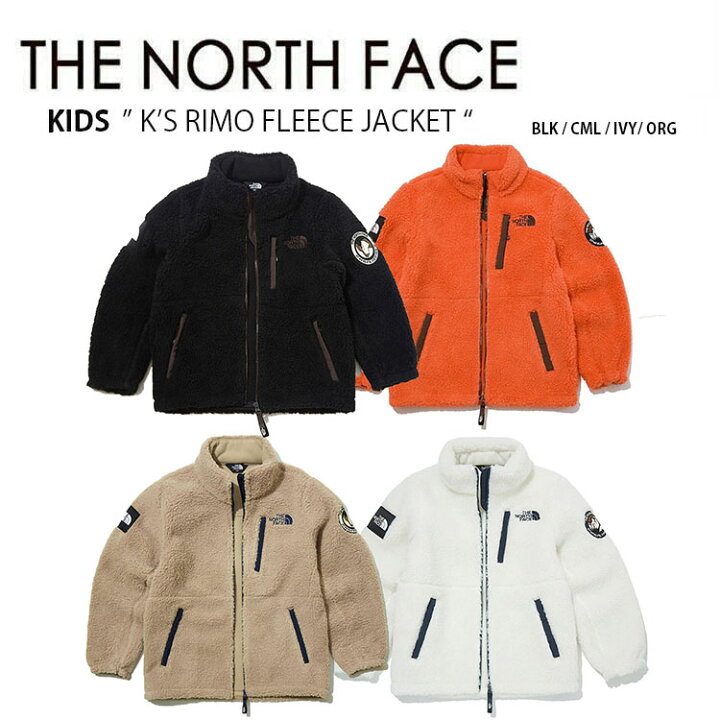 楽天市場】THE NORTH FACE ノースフェイス キッズ K'S RIMO FLEECE JACKET リモ フリース ジャケット ボアフリース  モコモコ ブラック キャメル アイボリーキッズ 男の子 女の子 NJ4FK54V NJ4FL54S NJ4FM01S NJ4FL52V【中古】未使用品  : セレクトショップ a-clo