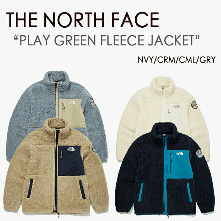 楽天市場】THE NORTH FACE ノースフェイス PLAY GREEN FLEECE JACKET  