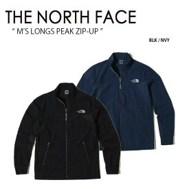 THE NORTH FACE ノースフェイス M'S LONGS PEAK ZIP-UP ロングピーク ジャケット ブルゾン ブルゾン ジャージ フリース ブラック ネイビー NJ5JK03J NJ5JK03K メンズ 男性用【中古】未使用品