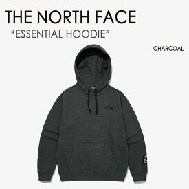 THE NORTH FACE ノースフェイス パーカー ESSENTIAL HOODIE フード WHITE LABEL チャコール NM5PM52C メンズ レディース 男女共用 男性用 女性用【中古】未使用品