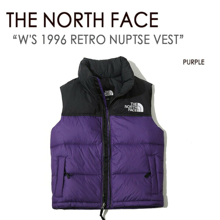 楽天市場 The North Face ノースフェイス レディース ダウンベスト W S 1996 Retro Nuptse Vest ダウン ベスト レトロ ヌプシ レディース パープル Nv1dk80b レディース 女性用 中古 未使用品 セレクトショップ A Clo