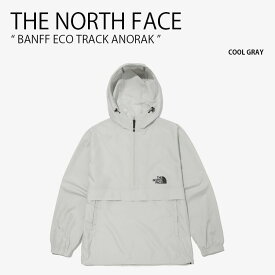 THE NORTH FACE ノースフェイス ウーブン ジャケット BANFF ECO TRACK ANORAK バンフ エコ トラック アノラック パーカー フード フーディ ハーフジップ ルーズフィット ロゴ メンズ レディース NA3BN14A【中古】未使用品