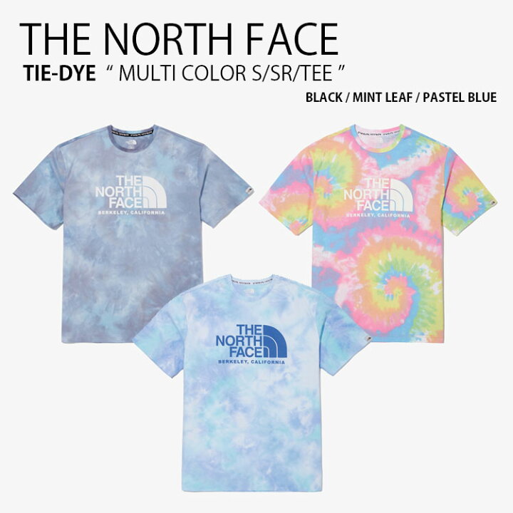 楽天市場】THE NORTH FACE ノースフェイス Tシャツ TIE DYE MULTI 