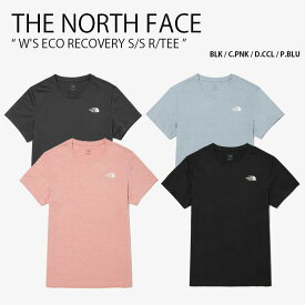 THE NORTH FACE ノースフェイス レディース Tシャツ W'S ECO RECOVERY S/SR/TEE エコ リカバリー ショートスリーブ ティーシャツ ラウンドネック クルーネック ベーシックフィット 女性用 NT7UN32A/B/C/D 【中古】未使用品