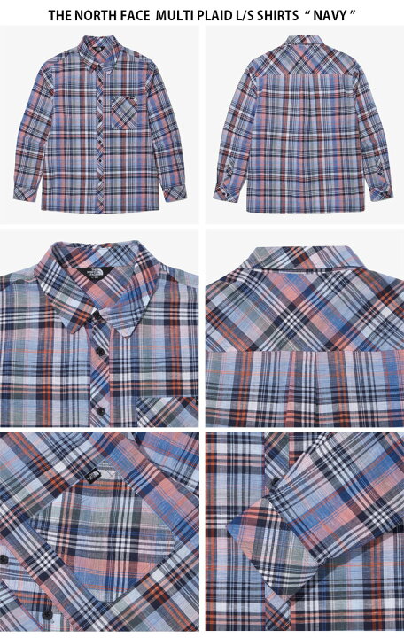 楽天市場】THE NORTH FACE ノースフェイス ネルシャツ MULTI PLAID L/S 