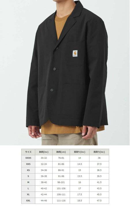 楽天市場】CARHARTT カーハート ジャケット MONTANA BLAZER BLACK  